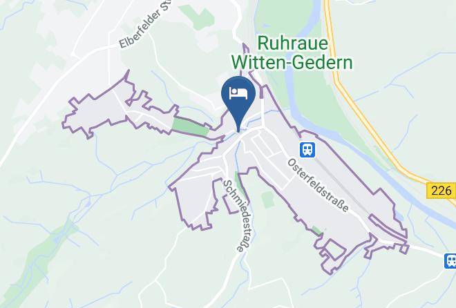 Ennepe Ruhr Kreis - Pension Gasthof Wengern Maps