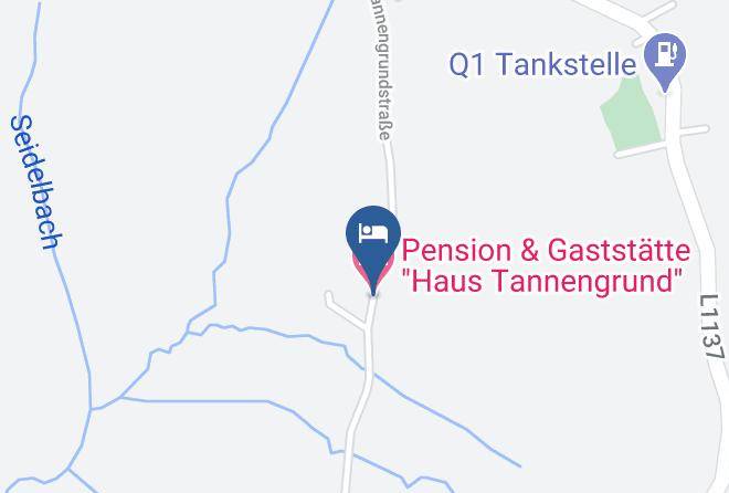 Ilm Kreis - Pension & Gaststatte Haus Tannengrund Maps