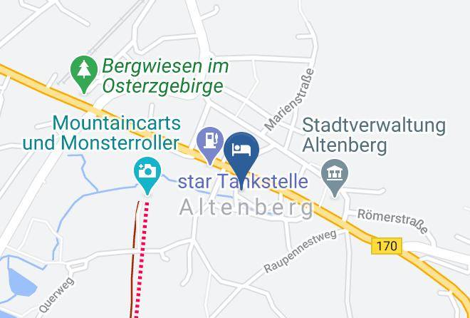 Sachsische Schweiz Osterzgebirge - Pension & Gaststatte Kutscherstube Maps