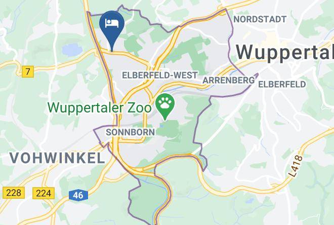 Wuppertal - Pension Gaststatte Schliepershauschen Maps