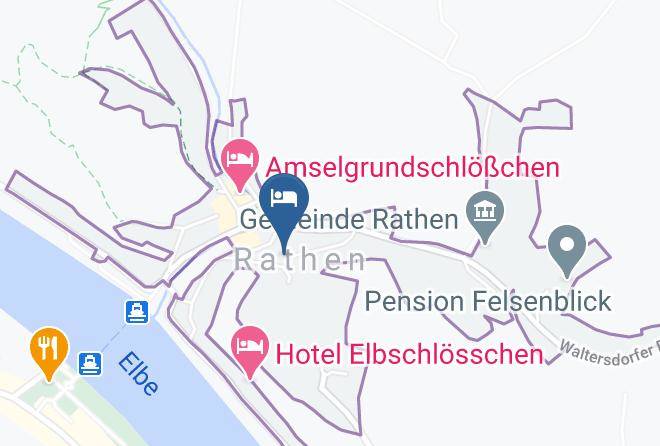 Sachsische Schweiz Osterzgebirge - Pension & Gaststube Panorama Maps