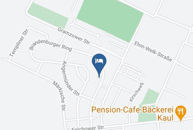 Uckermark - Pension Geli Maps