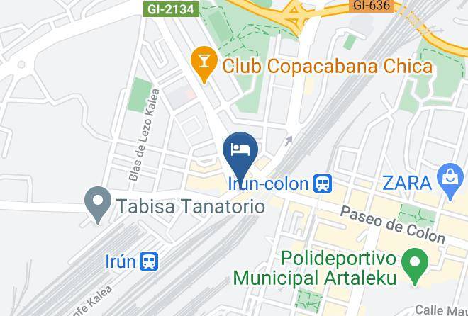 Gipuzkoa - Pension Gema Maps