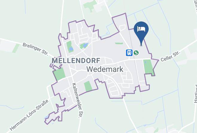 Stadt Hannover - Pension Genat Maps