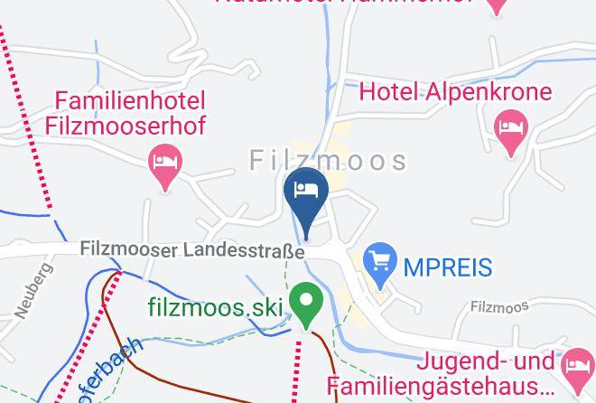 Sankt Johann Im Pongau - Pension Gertraud Maps