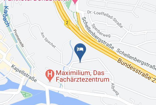 Donau Ries - Pension Gertrud Maps