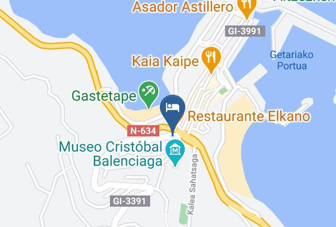 Gipuzkoa - Pension Getariano Maps