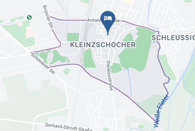 Leipzig - Pension Giesserstrasse Leipzig Maps