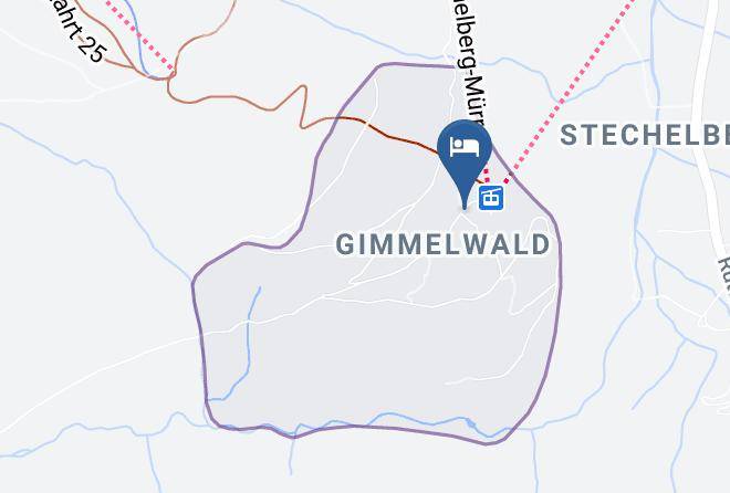 Interlaken Oberhasli - Pension Gimmelwald Maps