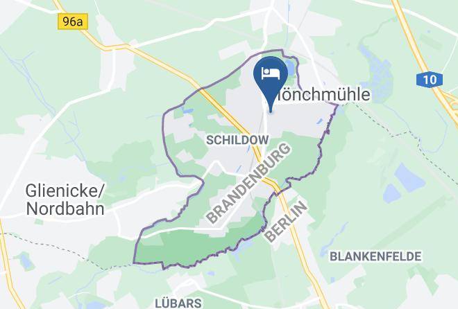 Oberhavel - Pension Gisela In Schildow Maps