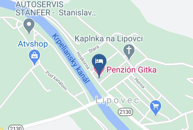 Martin - Pension Gitka Maps