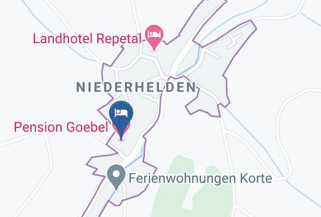 Olpe - Pension Goebel Maps