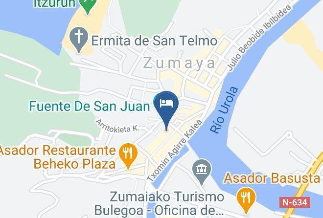 Gipuzkoa - Pension Goiko Maps