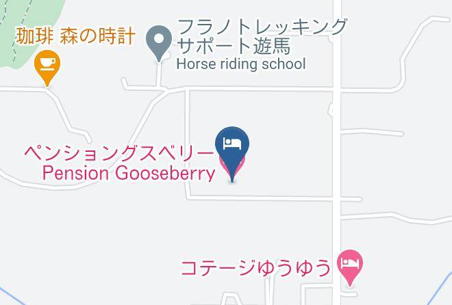 Furano City - Pension Gooseberry Maps