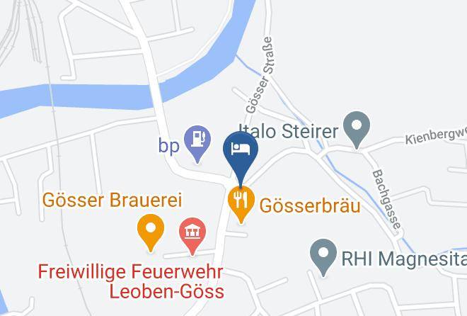 Leoben - Pension Gosserhof Inh Dusan Makic Maps