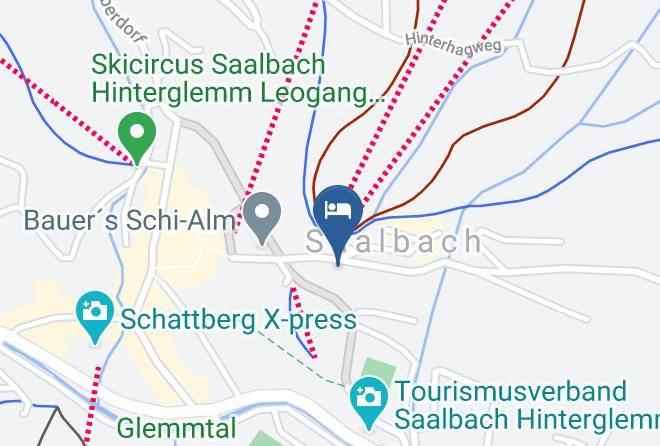 Zell Am See - Pension Grafleiten Maps
