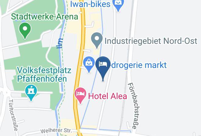 Pfaffenhofen An Der Ilm - Pension Greppmair Maps