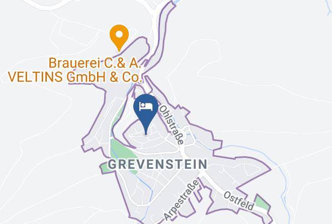 Hochsauerlandkreis - Pension Grevenstein Maps