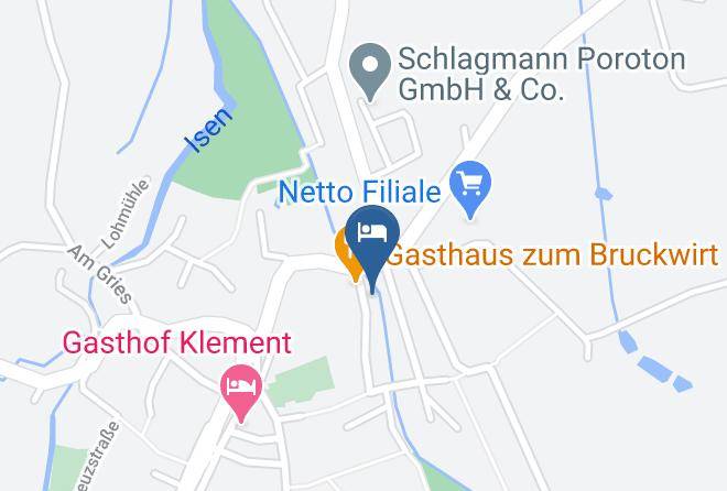 Erding - Pension Grottenau Maps