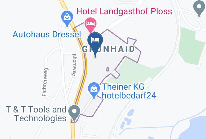 Wunsiedel - Pension Grunhaid Maps