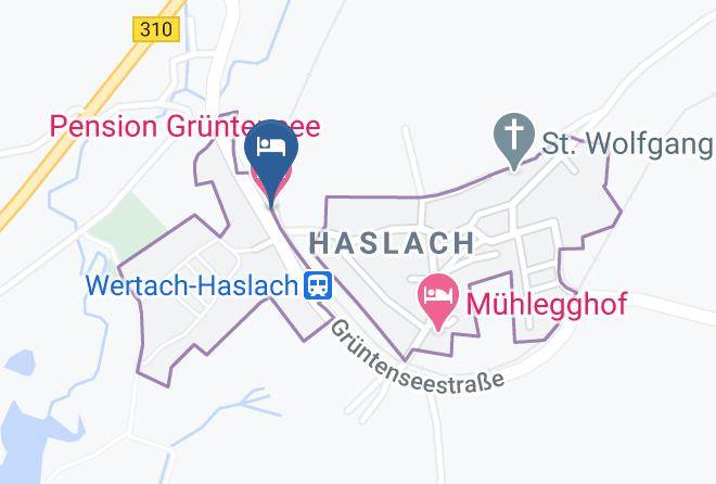 Oberallgau - Pension Gruntensee Maps