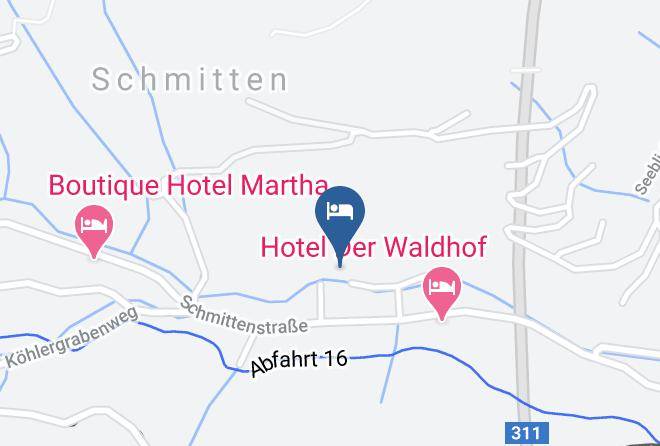 Zell Am See - Pension Gschaider Maps