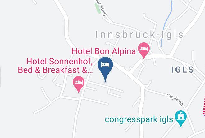 Innsbruck Stadt - Pension Gstrein Inh Edgar Gstrein Maps
