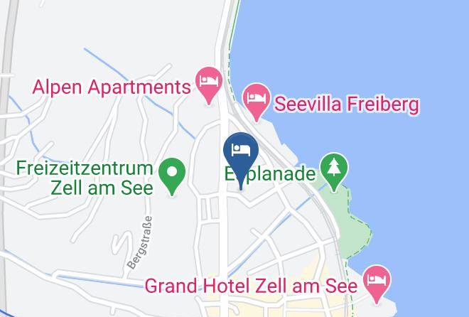 Zell Am See - Pension Gudrun Maps