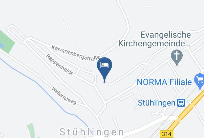 Waldshut - Pension Gysi Maps
