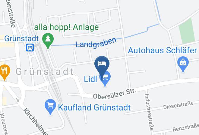 Bad Durkheim - Pension Haardtblick Maps
