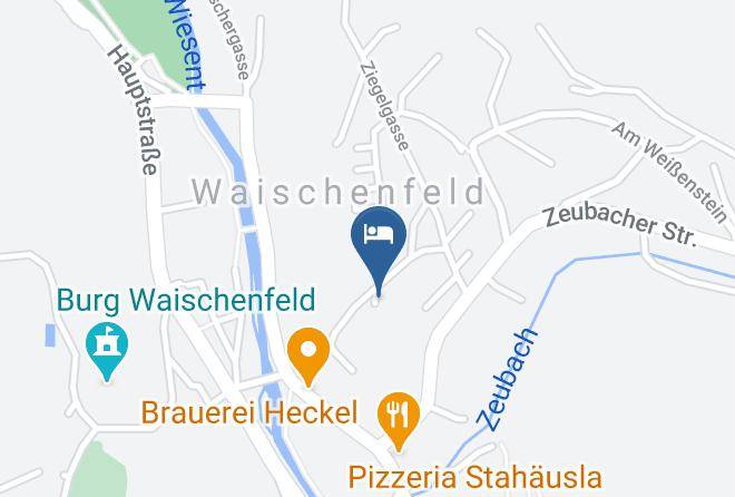Bayreuth - Pension Haas Maps