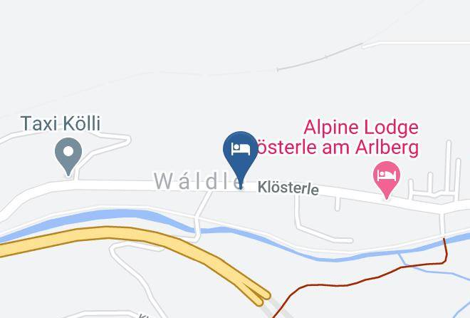 Bludenz - Pension Haller Maps