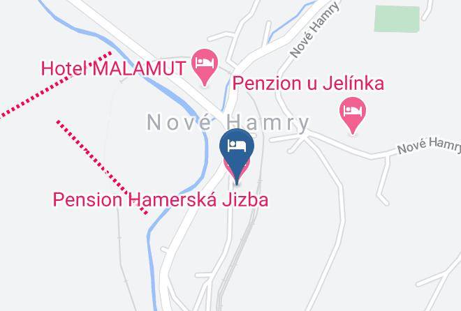 Carlsbad - Pension Hamerska Jizba Maps
