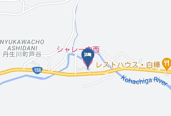 Takayama City - Pension Hanatsubaki Maps