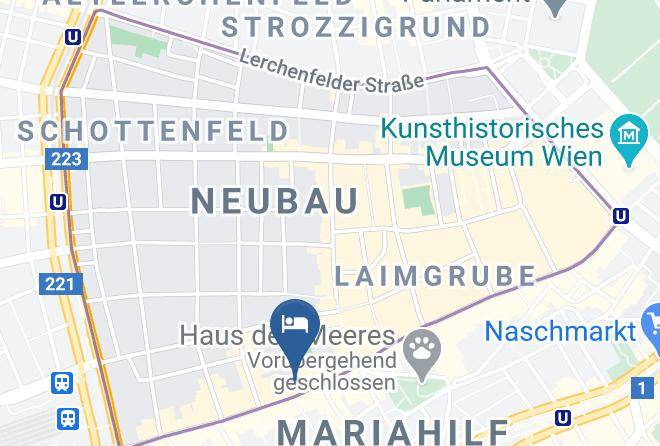 Vienna Neubau - Urban Boutique Hotel Vienna Maps