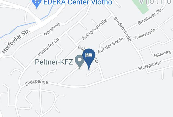 Herford - Pension Hartenstein Maps