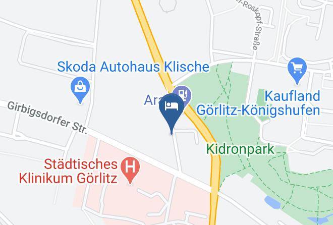 Gorlitz - Pension Hartmann Maps