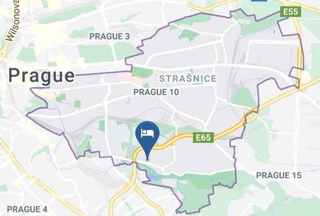 Prague - Pension Hattrick Maps