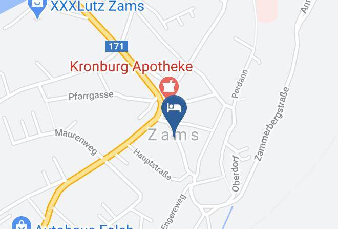 Landeck - Pension Haueis Maps