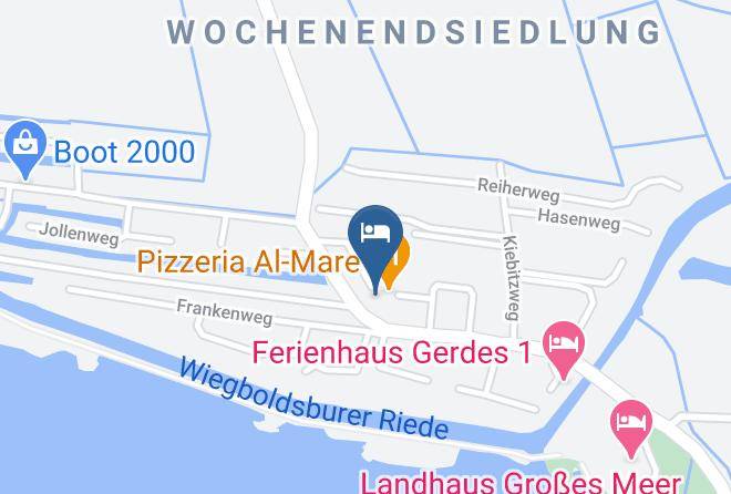 Aurich - Pension Haus Am See Maps
