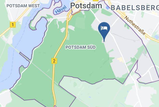 Potsdam - Pension Haus Am Wald Maps