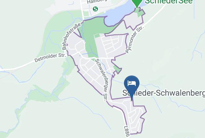 Lippe - Pension Haus Am Waldesrand Maps