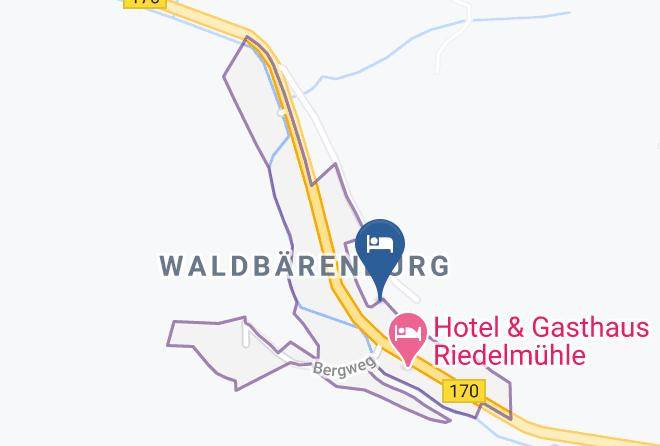 Sachsische Schweiz Osterzgebirge - Haus Anna Pension Altenberg Maps