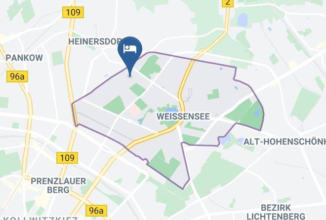Stadt Berlin - Pension Haus Bielke Maps