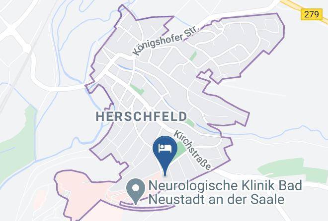 Rhon Grabfeld - Pension Haus Braungart Garni Maps