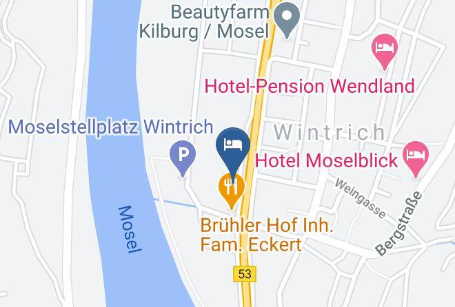 Bernkastel Wittlich - Pension Haus Carolin Maps