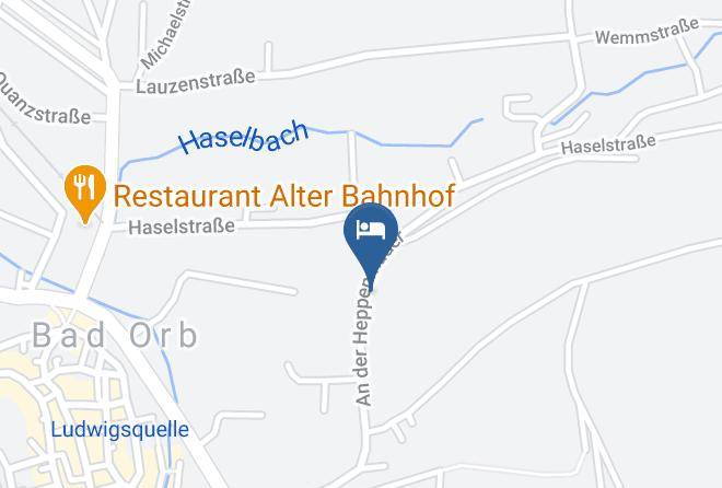 Main Kinzig Kreis - Pension Haus Christiana Maps