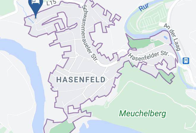 Duren - Pension Haus Diefenbach Maps