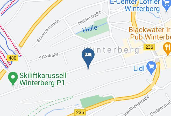 Hochsauerlandkreis - Pension Haus Dollberg Maps
