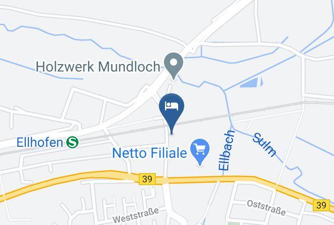 Heilbronn - Pension Haus Ellhofen Maps